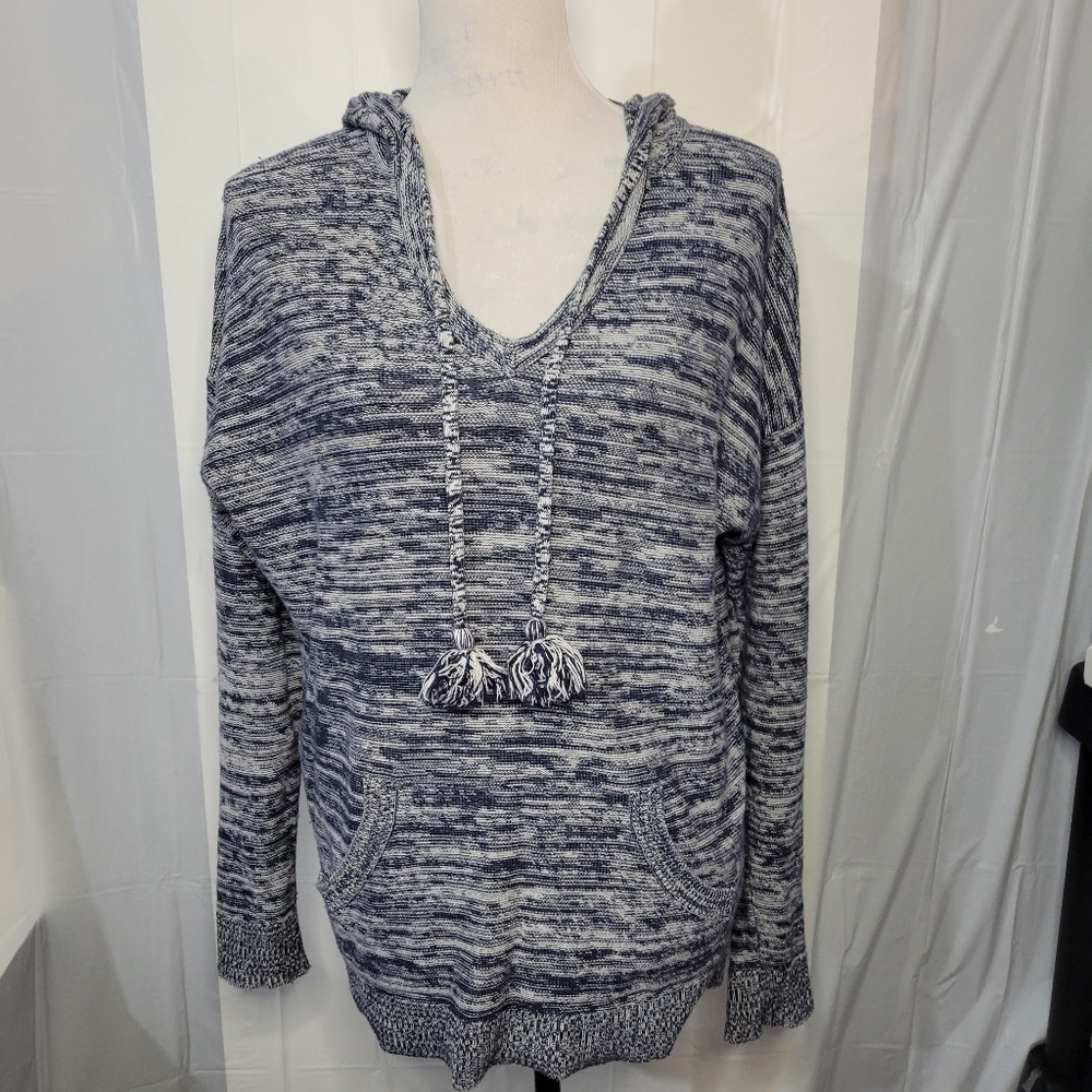 Gap hooded pullover knit sweater women's size medium‎